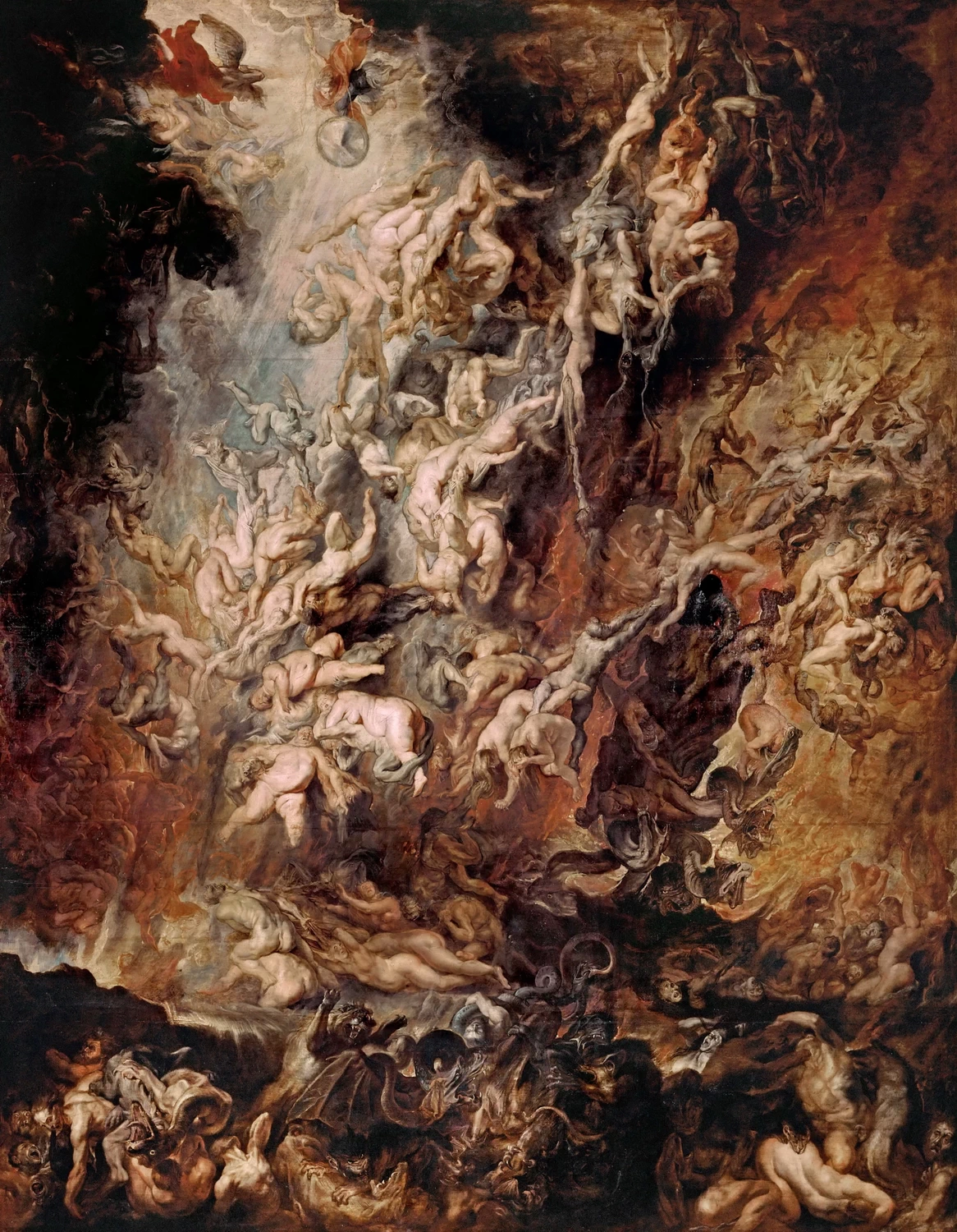 La caduta dei dannati - Alte Pinakothek, Munich
